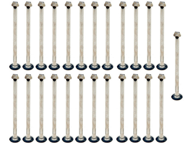 Raybestos Brakes Drum Brake Shoe Spring Hold Down Pin P/N:H1109 (Pack of 25)
