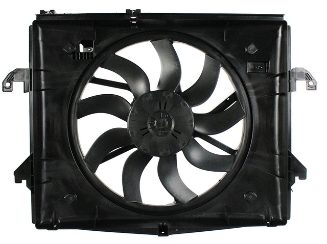 Agility Autoparts Dual Radiator and Condenser Fan Assembly P/N:6010463
