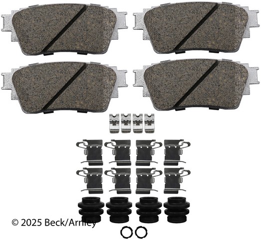 Beck/Arnley Disc Brake Pad Set P/N:085-7112