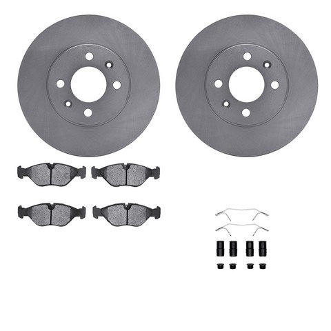 Dynamic Friction Company Disc Brake Kit P/N:6512-65049
