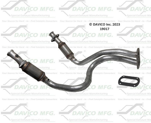 Davico Mfg Catalytic Converter-Direct Fit P/N:19017