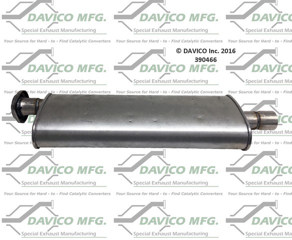 Davico Mfg Exhaust Muffler P/N:390466