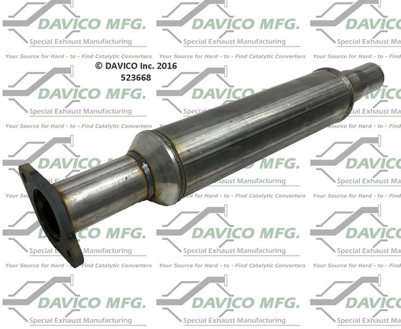 Davico Mfg Exhaust Resonator Pipe P/N:523668