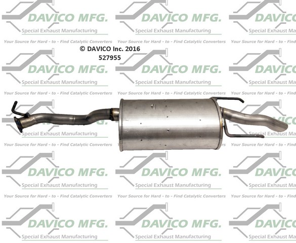 Davico Mfg Exhaust Muffler P/N:527955