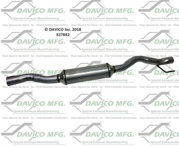 Davico Mfg Exhaust Resonator Pipe P/N:327842