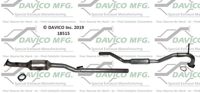 Davico Mfg Catalytic Converter P/N:18515
