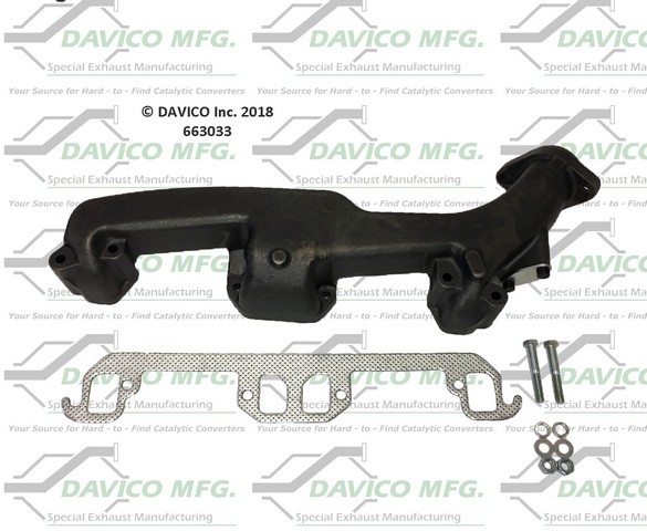 Davico Mfg Exhaust Manifold P/N:663033