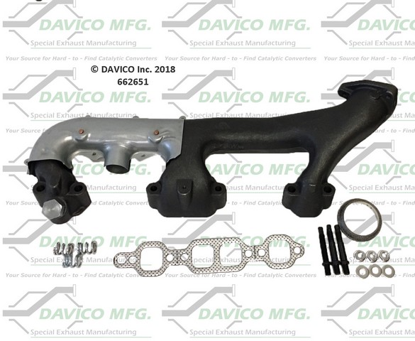 Davico Mfg Exhaust Manifold P/N:662651