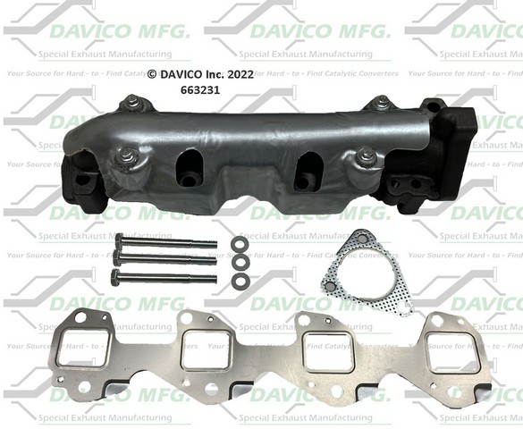 Davico Mfg Exhaust Manifold P/N:663231