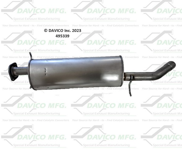 Davico Mfg Exhaust Muffler Assembly P/N:495339