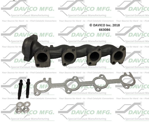 Davico Mfg Exhaust Manifold P/N:663086