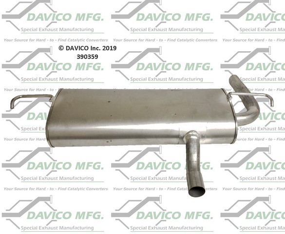 Davico Mfg Exhaust Muffler Assembly P/N:390359