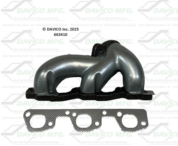 Davico Mfg Exhaust Manifold P/N:663410