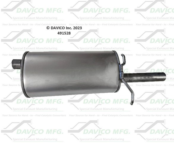 Davico Mfg Exhaust Muffler P/N:491528