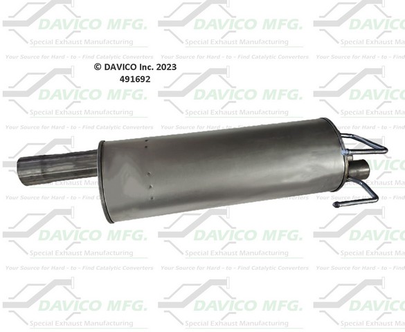 Davico Mfg Exhaust Muffler Assembly P/N:491692