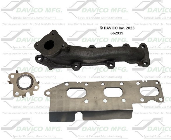 Davico Mfg Exhaust Manifold P/N:662919