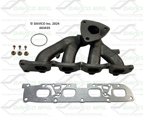 Davico Mfg Exhaust Manifold P/N:663435