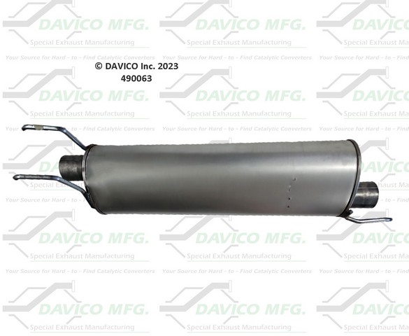 Davico Mfg Exhaust Muffler Assembly P/N:490063