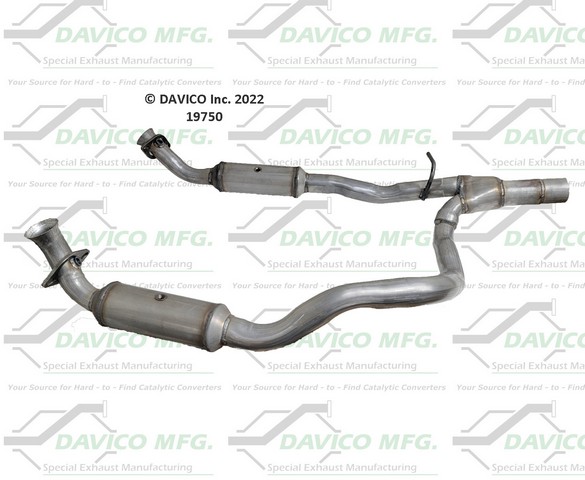 Davico Mfg Catalytic Converter P/N:19750