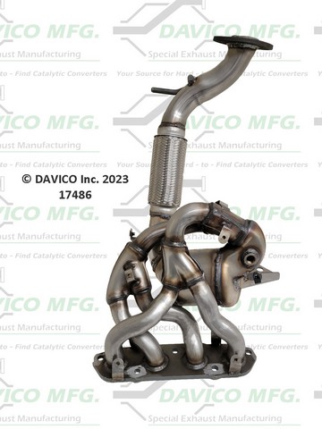 Davico Mfg Catalytic Converter-Direct Fit P/N:47486
