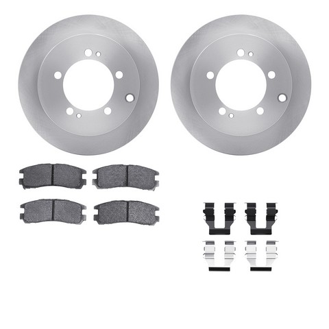 Dynamic Friction Company Disc Brake Kit P/N:6512-72179