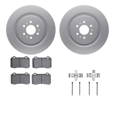 Dynamic Friction Company Disc Brake Kit P/N:4612-46001