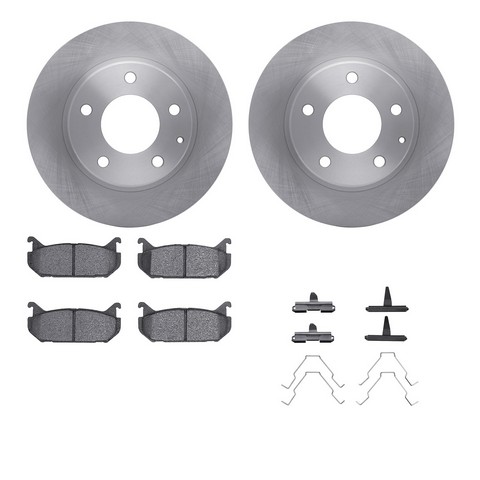 Dynamic Friction Company Disc Brake Kit P/N:6512-80148