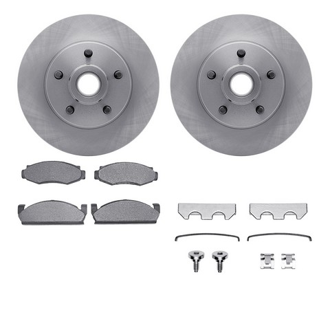 Dynamic Friction Company Disc Brake Kit P/N:6512-66011