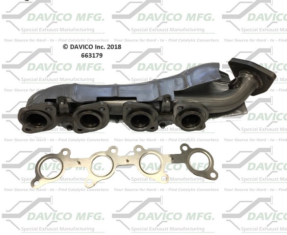 Davico Mfg Exhaust Manifold P/N:663179