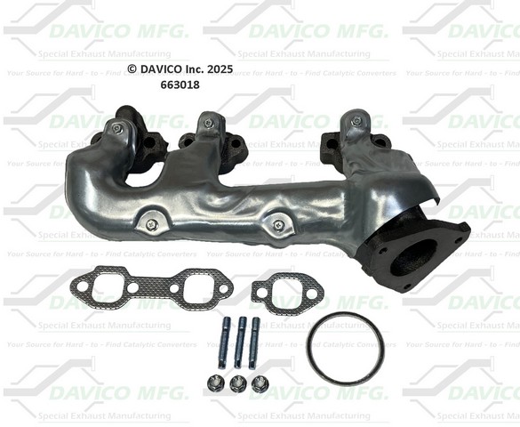 Davico Mfg Exhaust Manifold P/N:663018