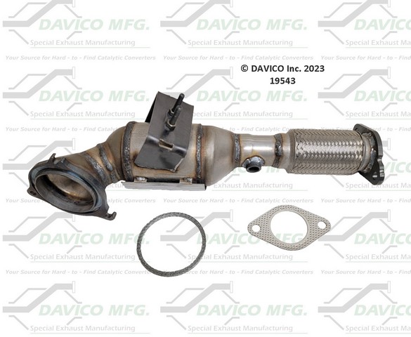 Davico Mfg Catalytic Converter-Direct Fit P/N:19543