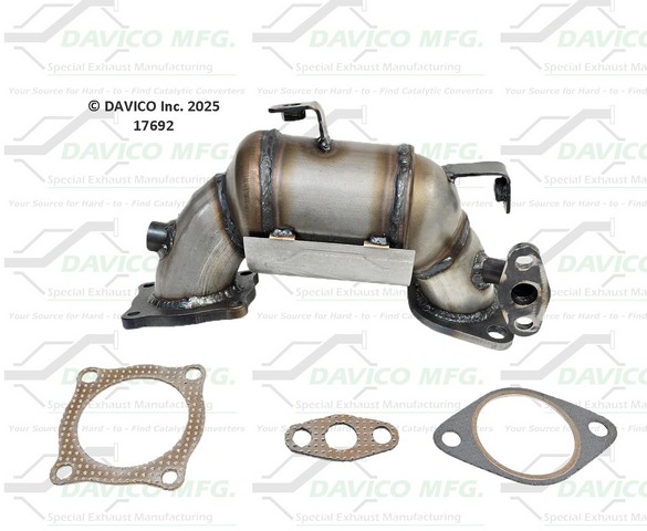 Davico Mfg Catalytic Converter-Direct Fit P/N:17692