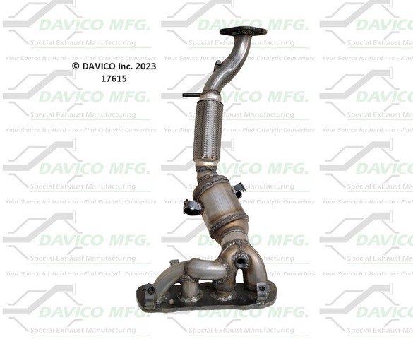 Davico Mfg Catalytic Converter P/N:17615