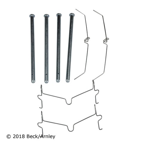 Beck/Arnley Disc Brake Hardware Kit P/N:084-1718 Beck/Arnley Disc Brake Hardware Kit P/N:084-1718