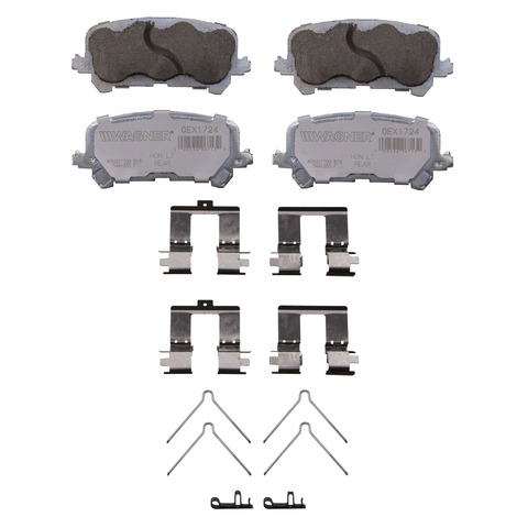 Wagner Brake Disc Brake Pad Set P/N:OEX1724