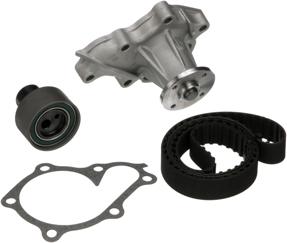 Gates Engine Timing Belt Kit with Water Pump P/N:TCKWP104A
