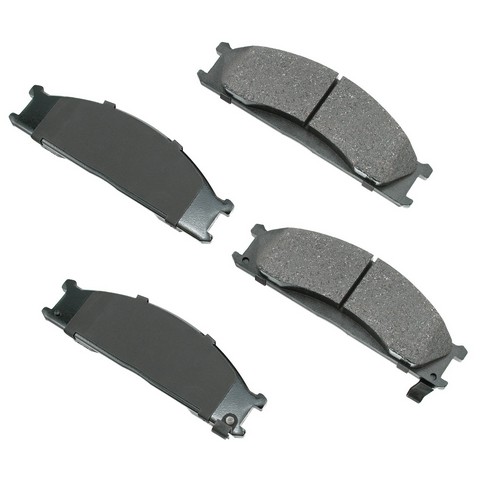Akebono ProACT Disc Brake Pad Set P/N:ACT333