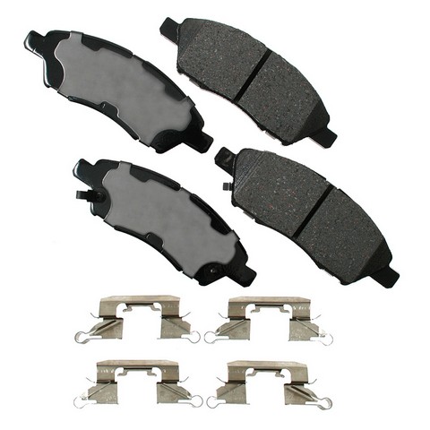 Akebono ProACT Disc Brake Pad Set P/N:ACT1592