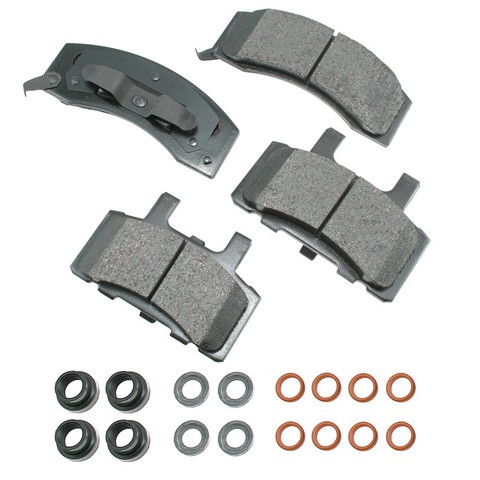 Akebono ProACT Disc Brake Pad Set P/N:ACT370