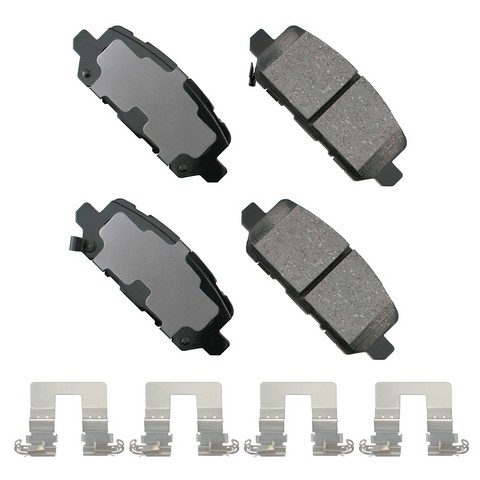 Akebono ProACT Disc Brake Pad Set P/N:ACT1841