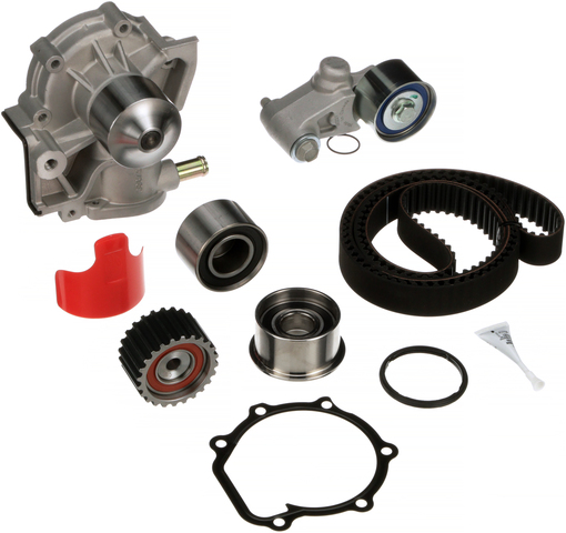Gates Engine Timing Belt Kit with Water Pump P/N:TCKWP304
