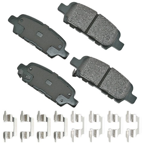 Akebono ProACT Disc Brake Pad Set P/N:ACT905A