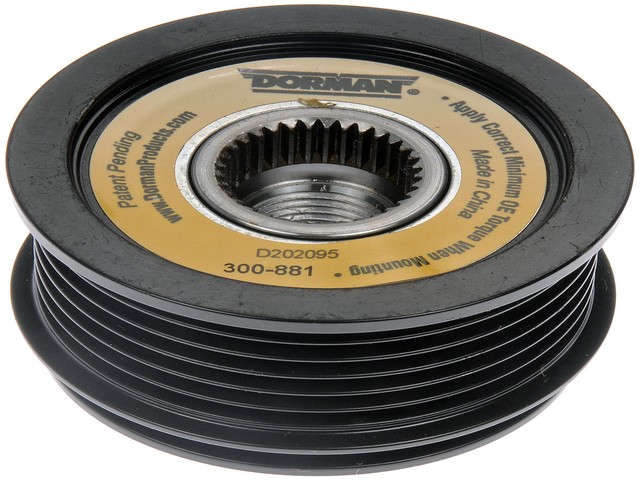 Dorman - OE Solutions Alternator Pulley P/N:300-881