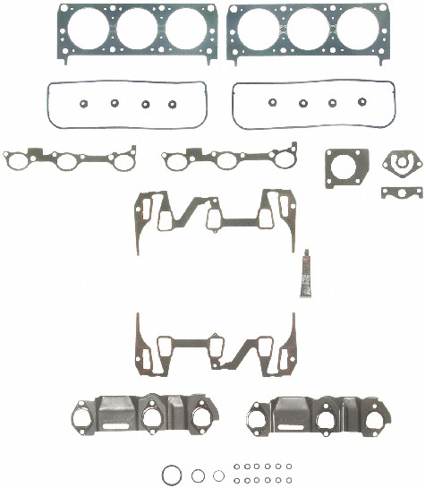 FEL-PRO Engine Cylinder Head Gasket Set P/N:HIS 9957 PT