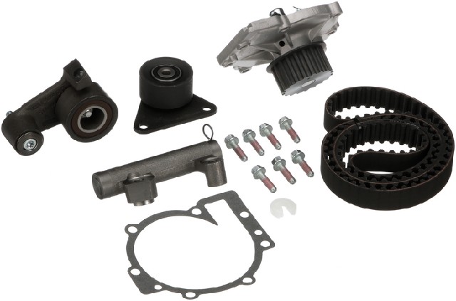 Gates Engine Timing Belt Kit with Water Pump P/N:TCKWP252