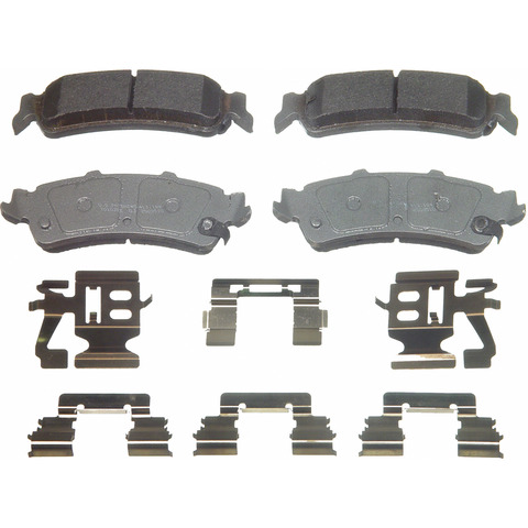 Wagner Brake Disc Brake Pad Set P/N:QC792A