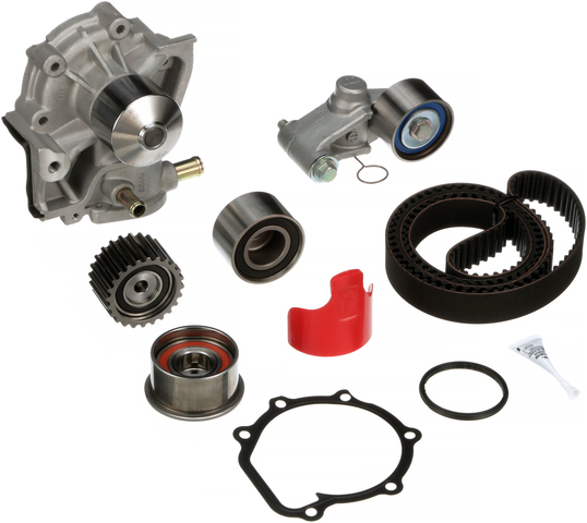 Gates Engine Timing Belt Kit with Water Pump P/N:TCKWP304CN