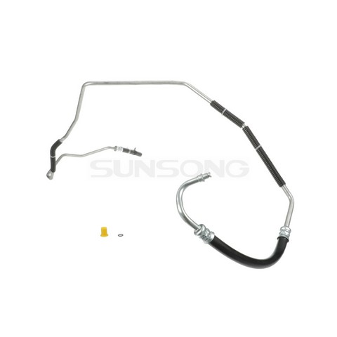 Sunsong Power Steering Return Line Hose Assembly P/N:3403918