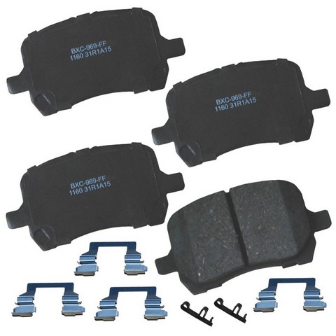 BENDIX PREMIUM Disc Brake Pad Set P/N:SBC1160