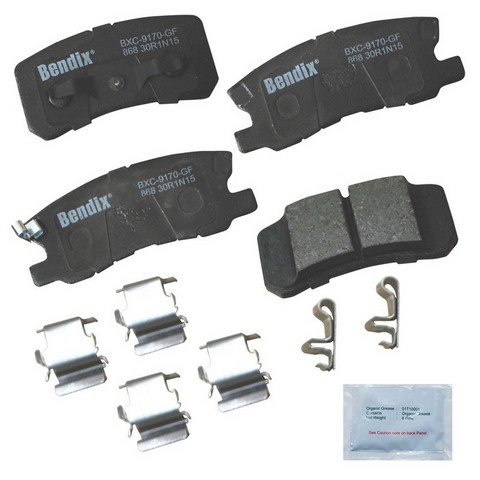 BENDIX PRIORITY 1 Disc Brake Pad Set P/N:CFC868